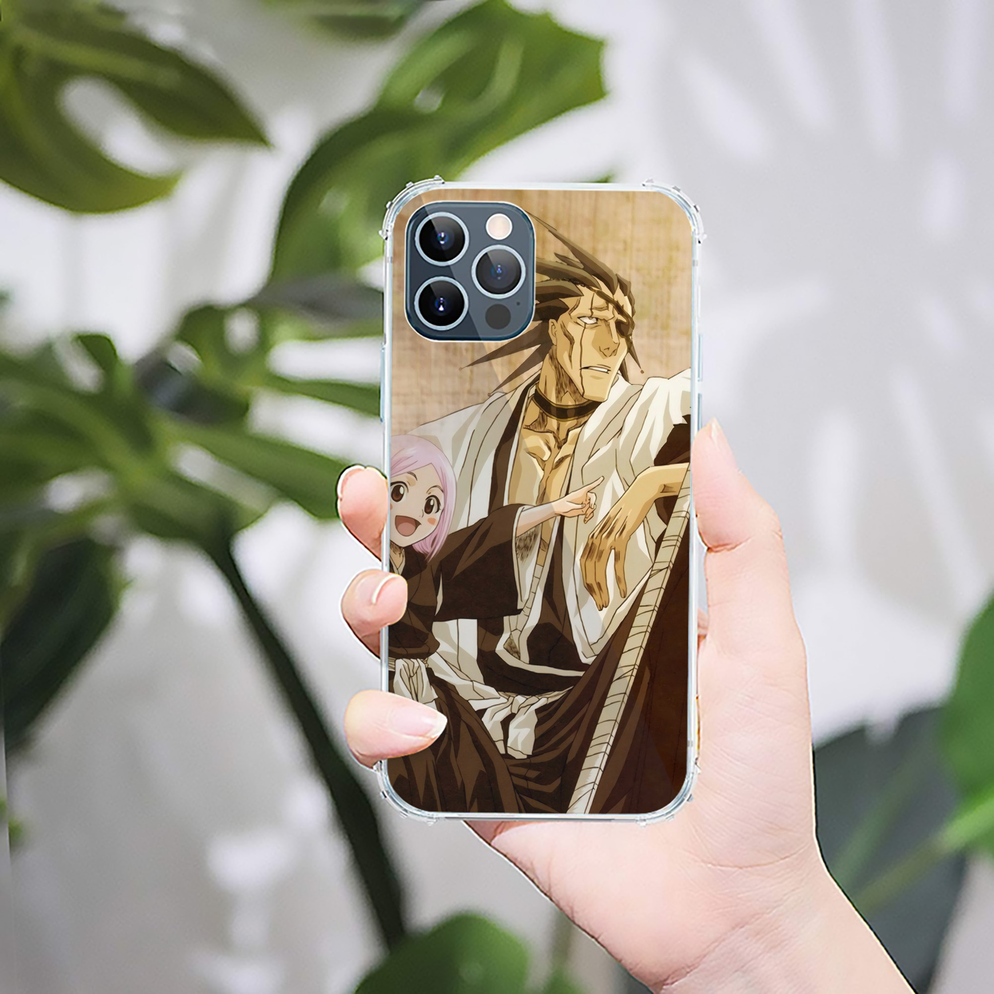 （画像用） ブリーチ BLEACH 【iPhone 12シリーズ対応】透明スマホケース（クリアソフトケース）